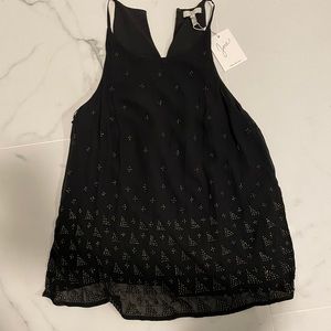 New Joie Bead Embroidered Tank Top